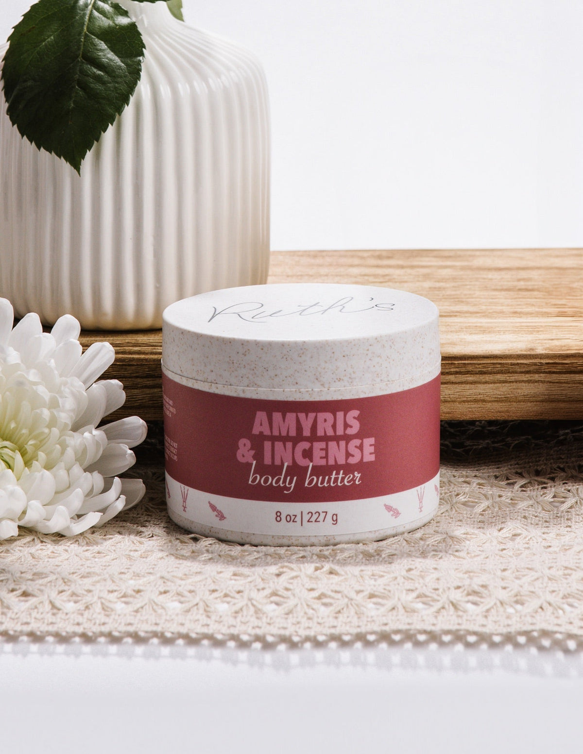 Lifestyle Photo of Amyris & Incense Body Butter