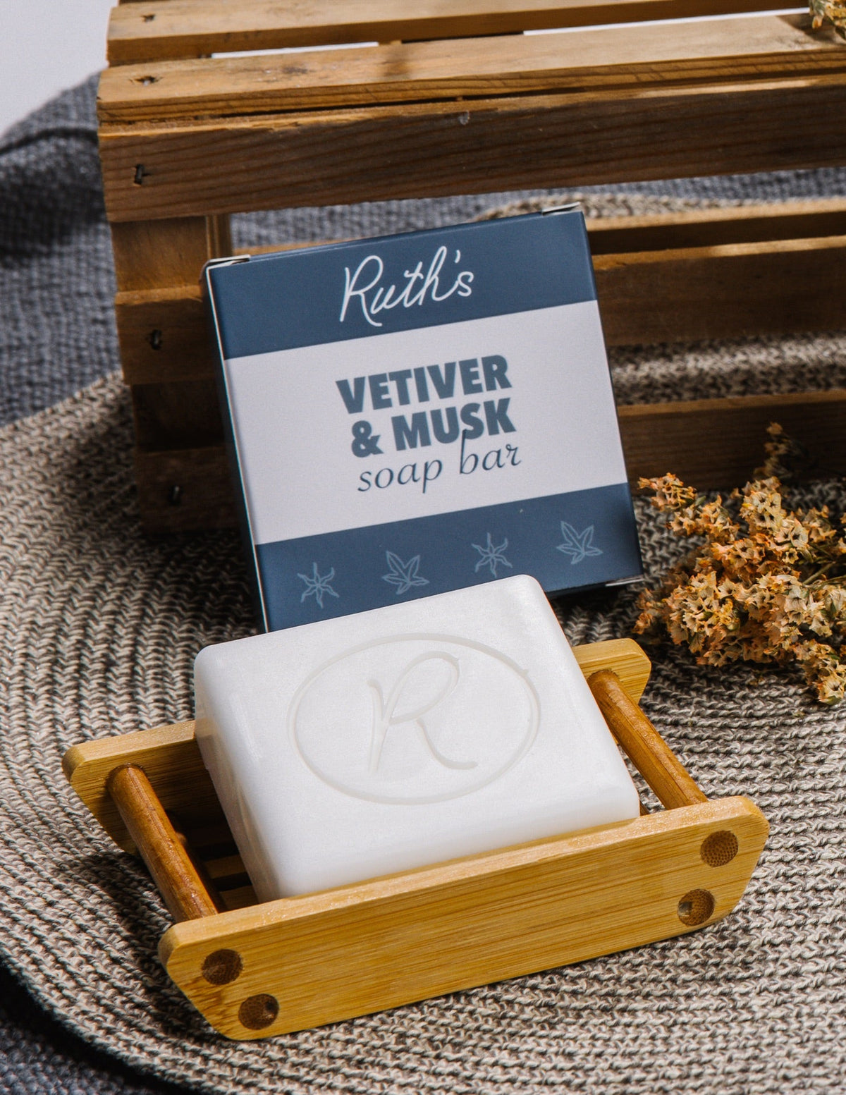 Vetiver & Musk Soap Lifestyle Photo