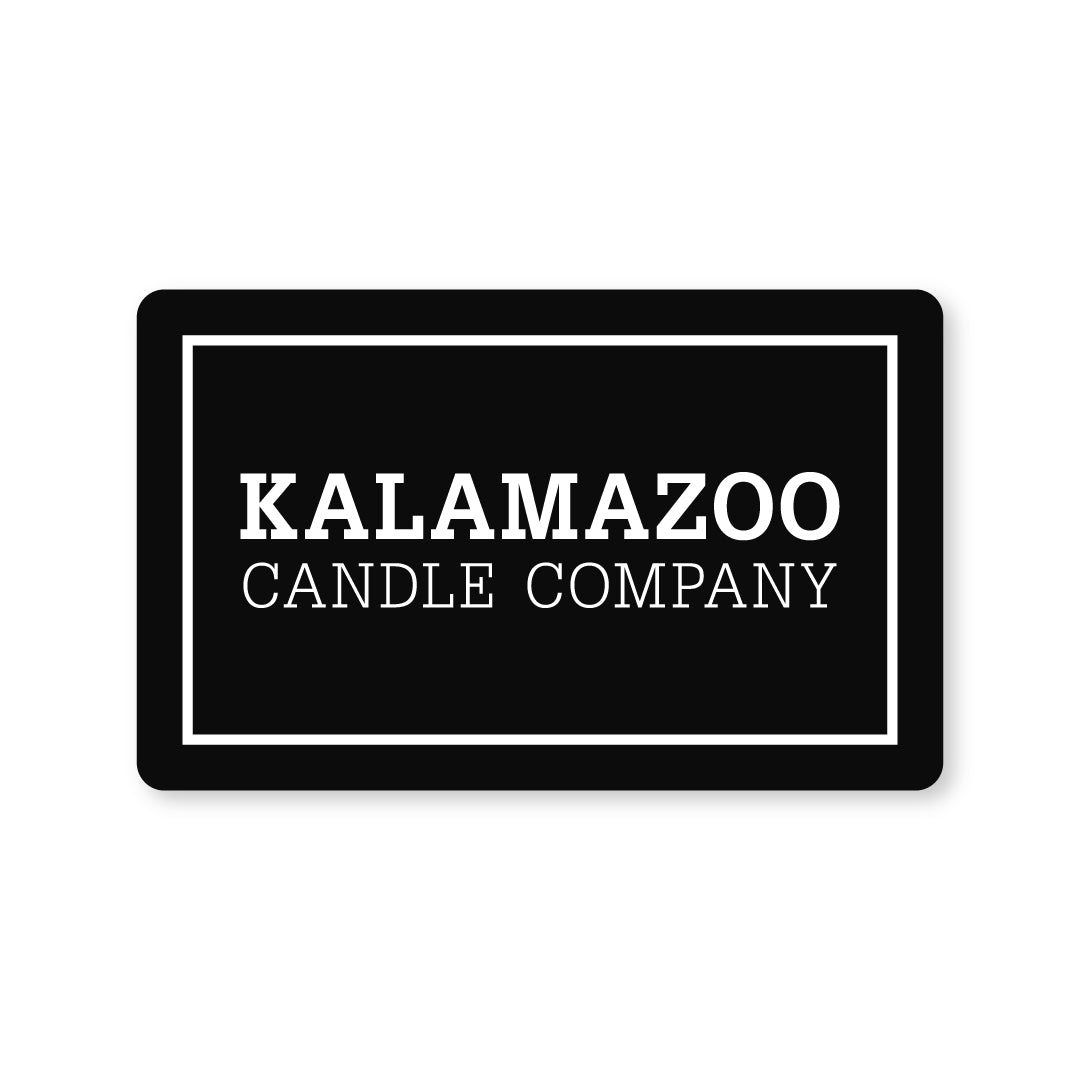 Black rectangle with white border on a white background