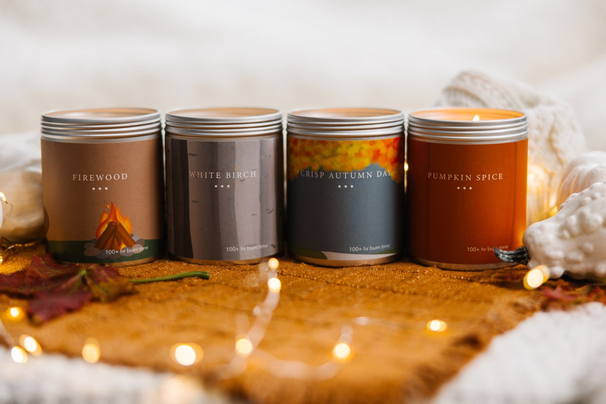 Large 2 Wick Candles