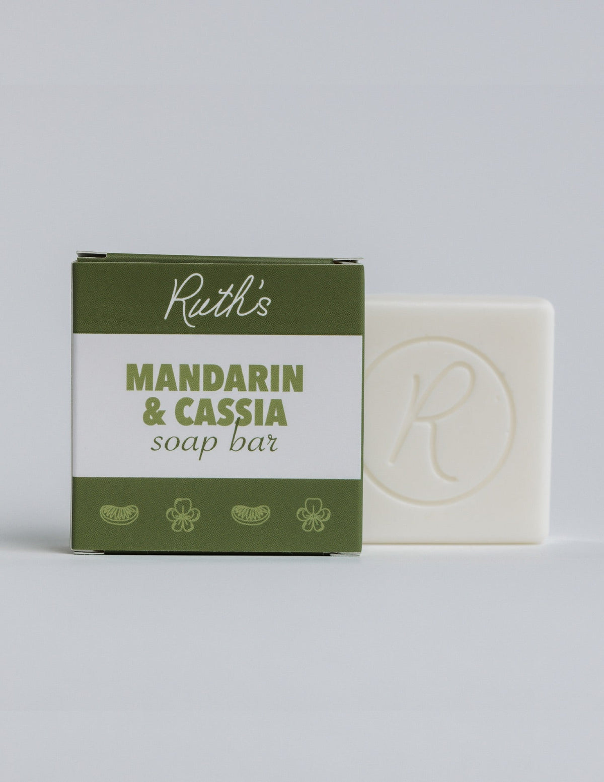 Mandarin &amp; Cassia Soap Bar and box