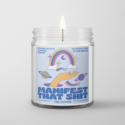 "Manifest That Shit" - 5oz Soy Candle