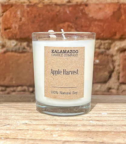 Crisp, tart Michigan apples are the star in this fall classic; brightened with orange zest, deepened by smooth vanilla, and sprinkled with autumn spiced caramelized sugar. Made In Kalamazoo, MI USA.