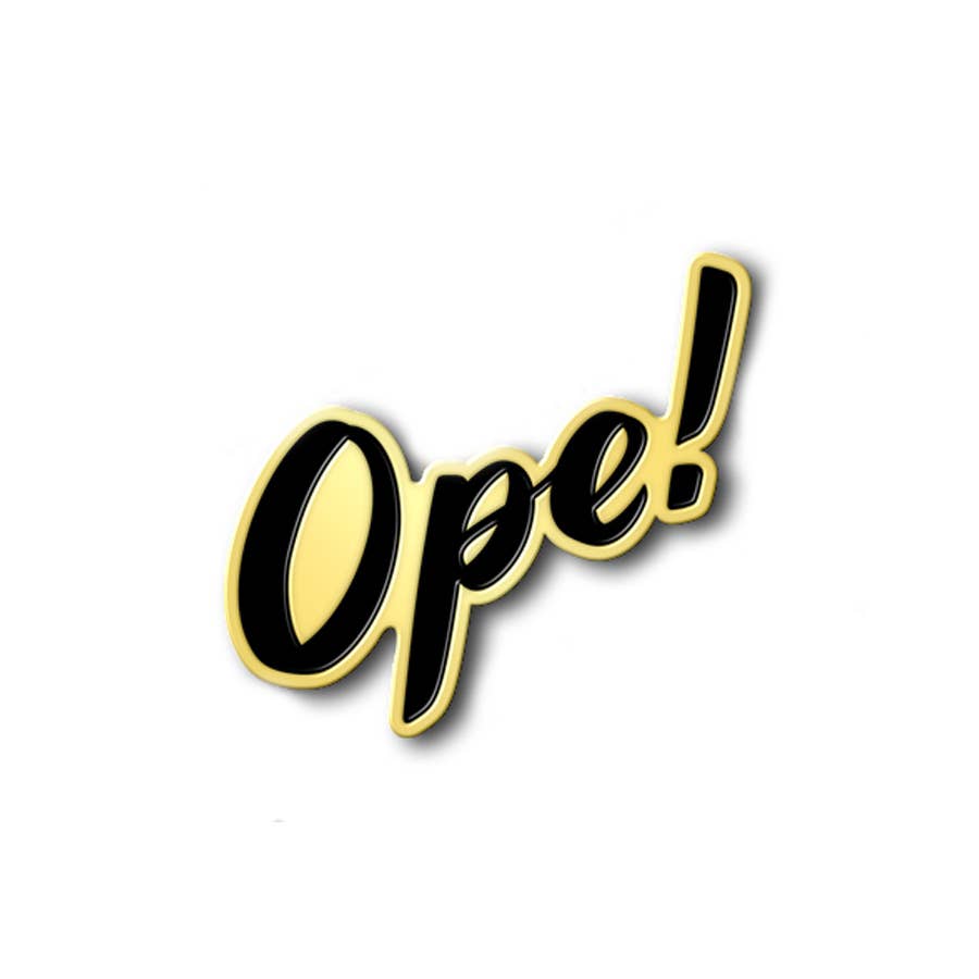 Ope! Enamel Pin
